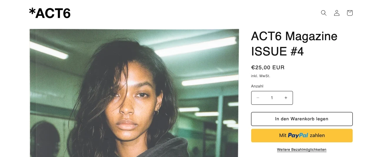 act6.eu · Fashion Magazine