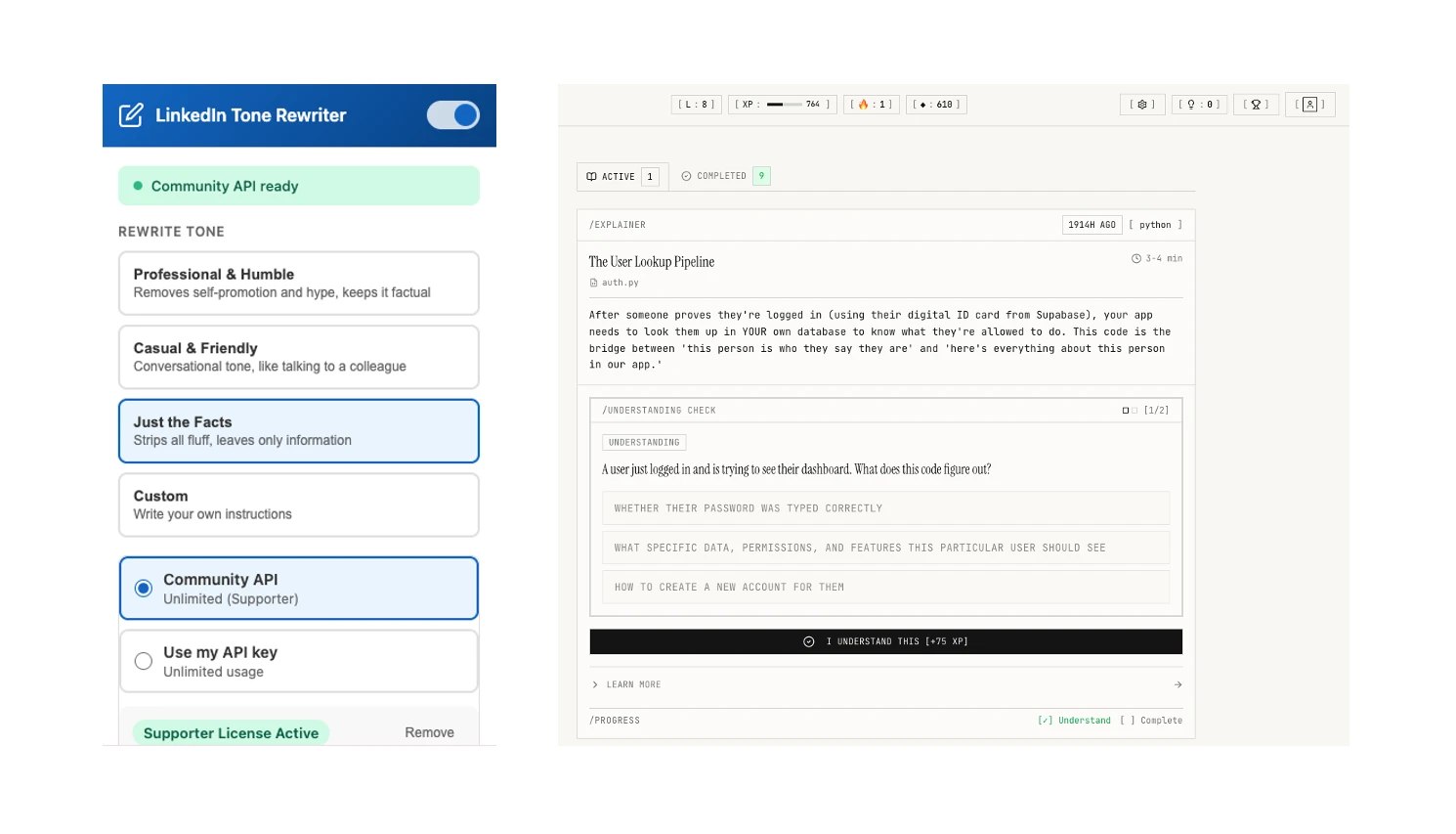 Side Projects · Always